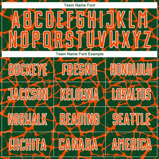 Custom Green Orange-White Abstract Network Splash Sublimation Soccer Uniform Jersey Custom Green Orange-White Abstract Network Splash Sublimation Soccer Uniform Jersey